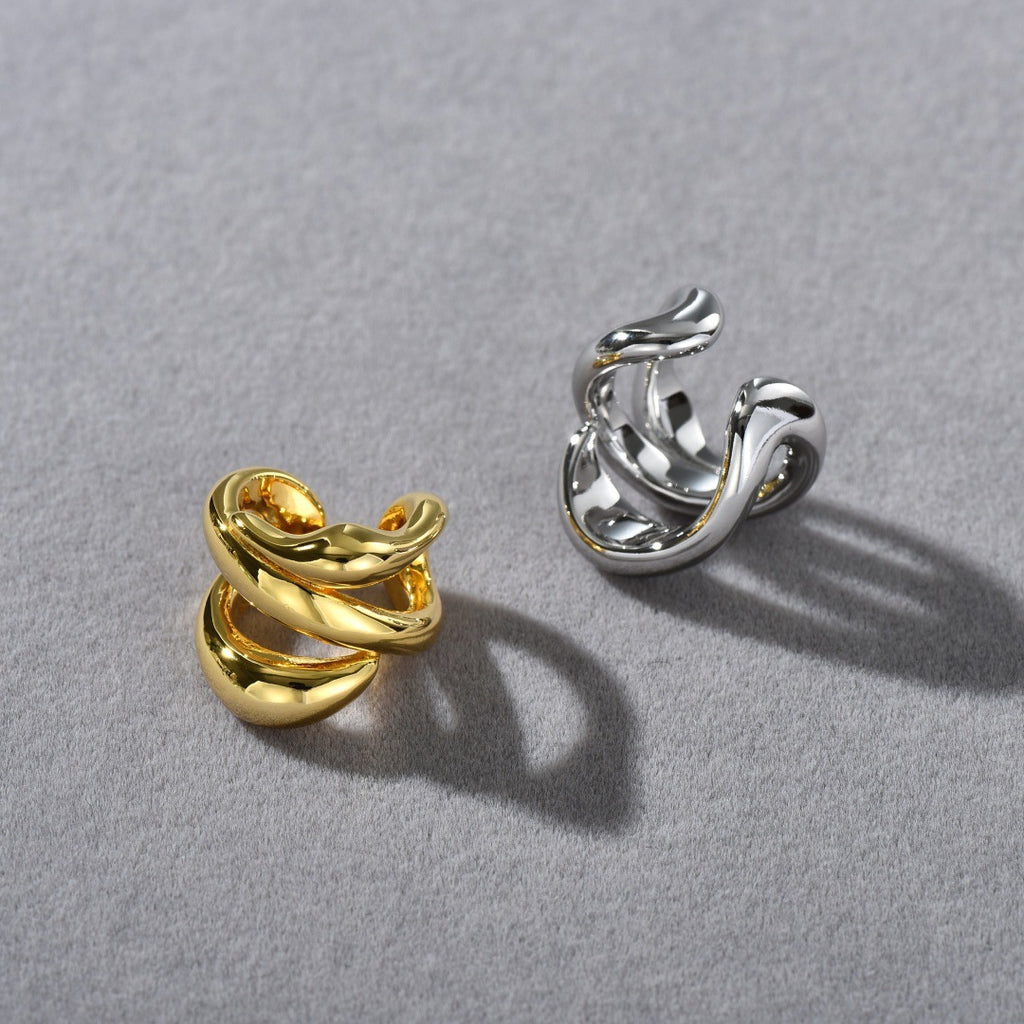 French Line Minimalist Small Multi-layer Simple Ear Cartilage Clip